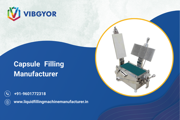 Capsule Filling Manufacturer 