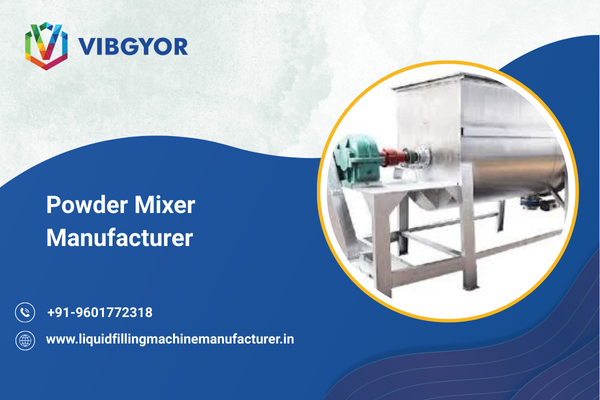 Powder Mixer Manufacturer 