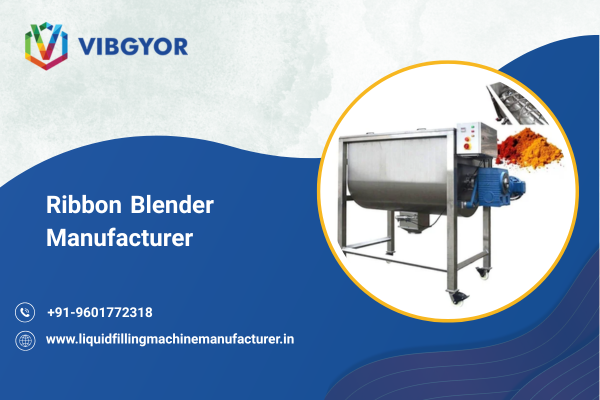 Ribbon Blender Manufacturer 